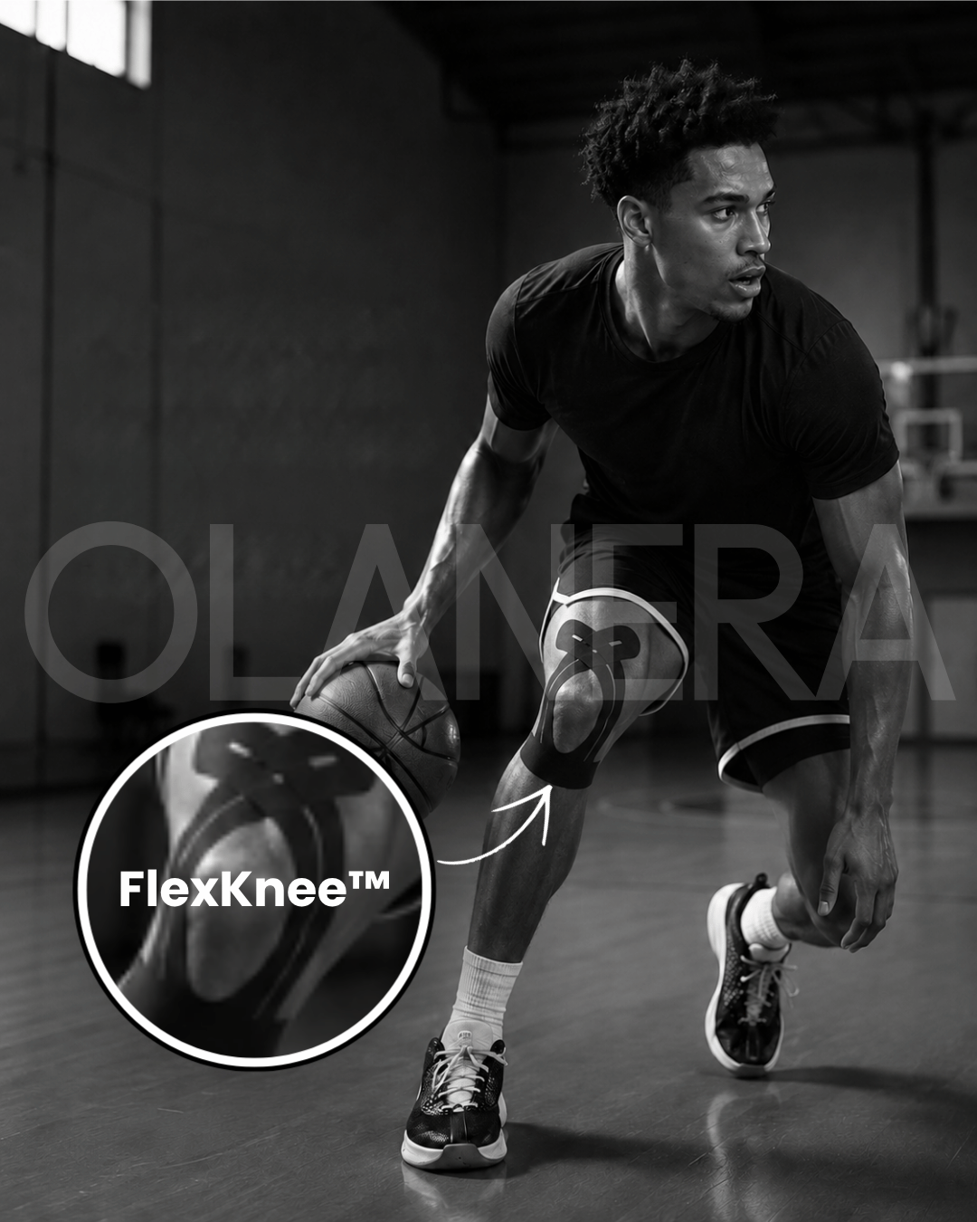 FlexKnee athletic tape close-up
