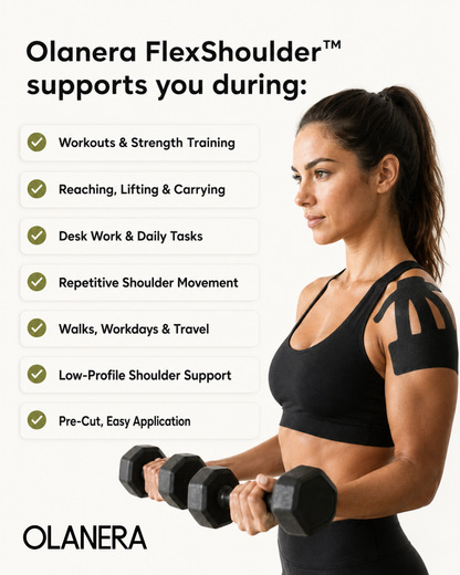 Olanera FlexShoulder™ Pre-Cut Support Tape