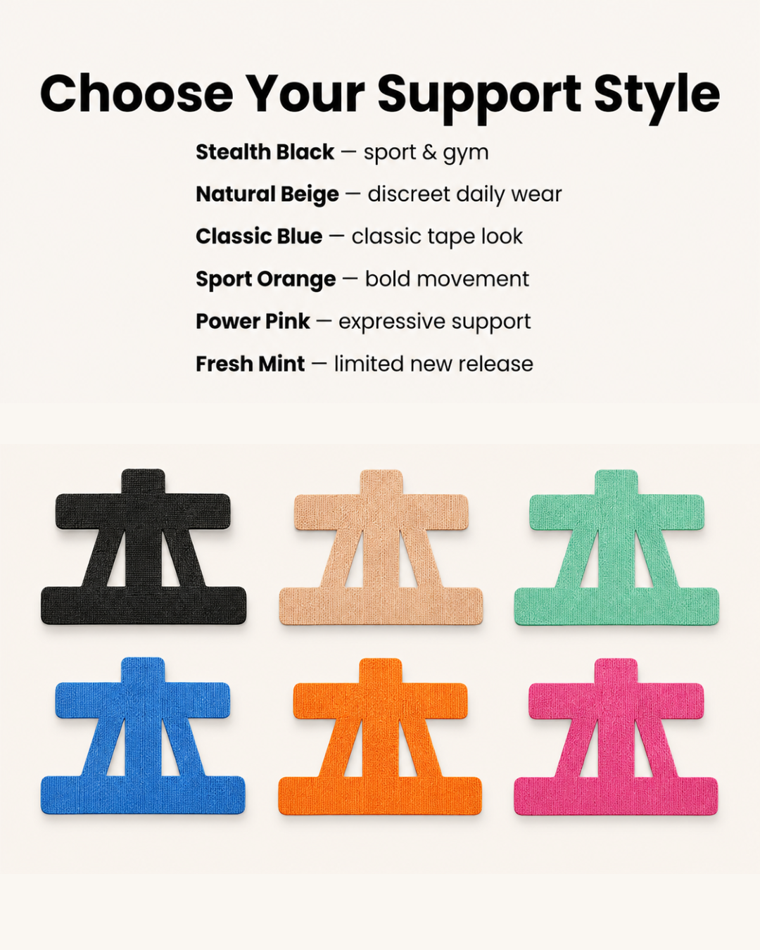 Olanera FlexShoulder™ Pre-Cut Support Tape