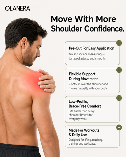 Olanera FlexShoulder™ Pre-Cut Support Tape